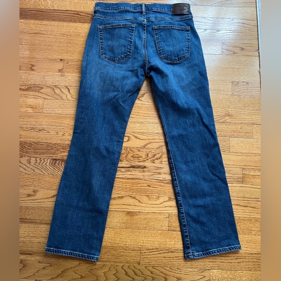 Abercrombie & Fitch Men’s Kenna Straight Stretch Denim Jeans Size 31/30 - Picture 4 of 4
